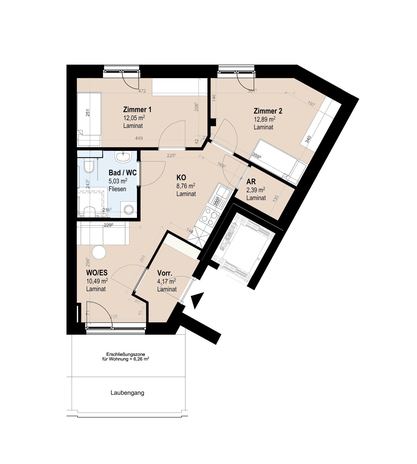Neubauwohnung im betreuten Wohnen Neubauwohnung im betreuten Wohnen
