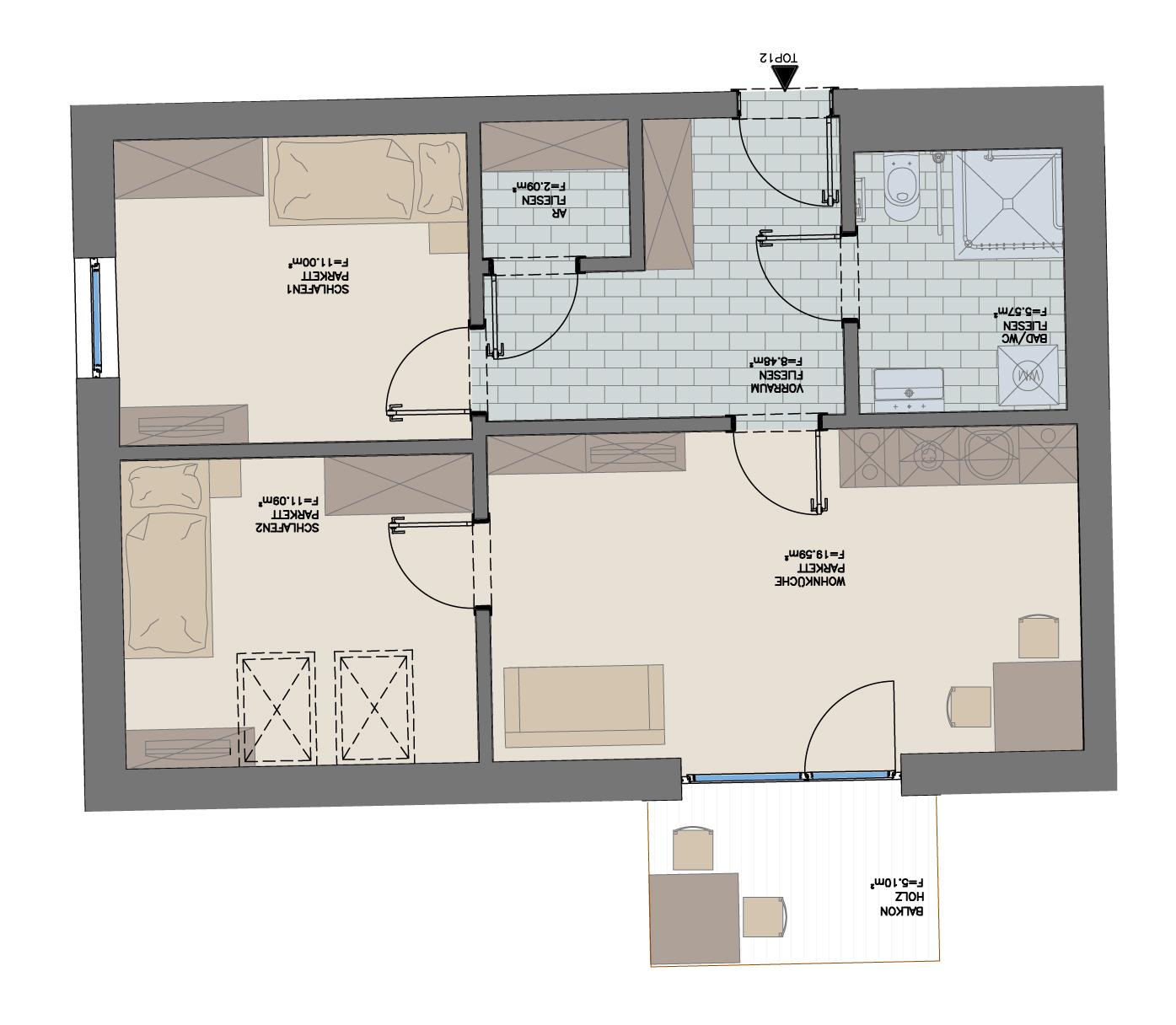 Gemütliche Wohnung im betreuten Wohnen Gemütliche Wohnung im betreuten Wohnen
