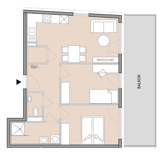 Elegante 3-Zimmerwohnung im aufstrebenden Bezirk Graz-Gösting Elegante 3-Zimmerwohnung im aufstrebenden Bezirk Graz-Gösting