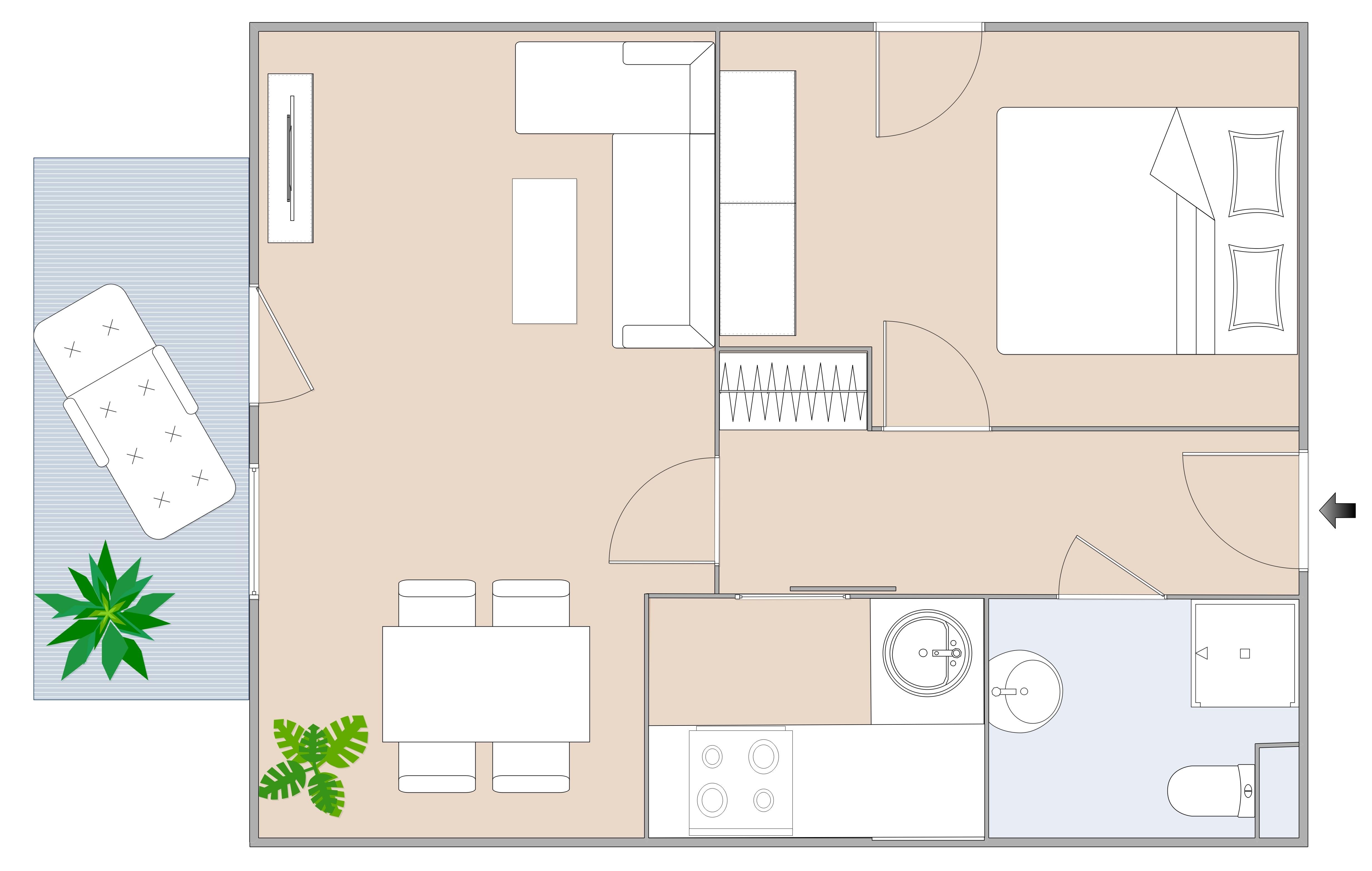Moderne Neubauwohnung mit Balkon in zentraler Lage Moderne Neubauwohnung mit Balkon in zentraler Lage