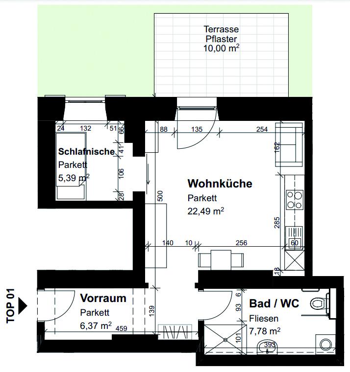 Betreutes Wohnen: Charmante Altbauwohnung mit Terrasse und betreutem Wohnen Betreutes Wohnen: Charmante Altbauwohnung mit Terrasse und betreutem Wohnen