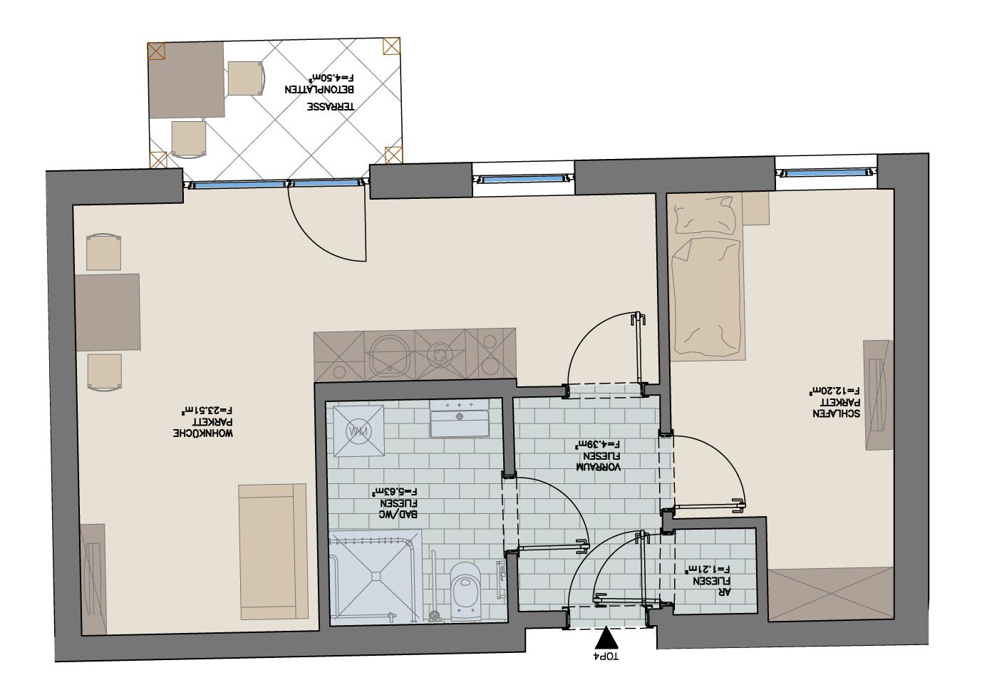 Betreutes Wohnen: Moderne Neubauwohnung mit Terrasse Betreutes Wohnen: Moderne Neubauwohnung mit Terrasse