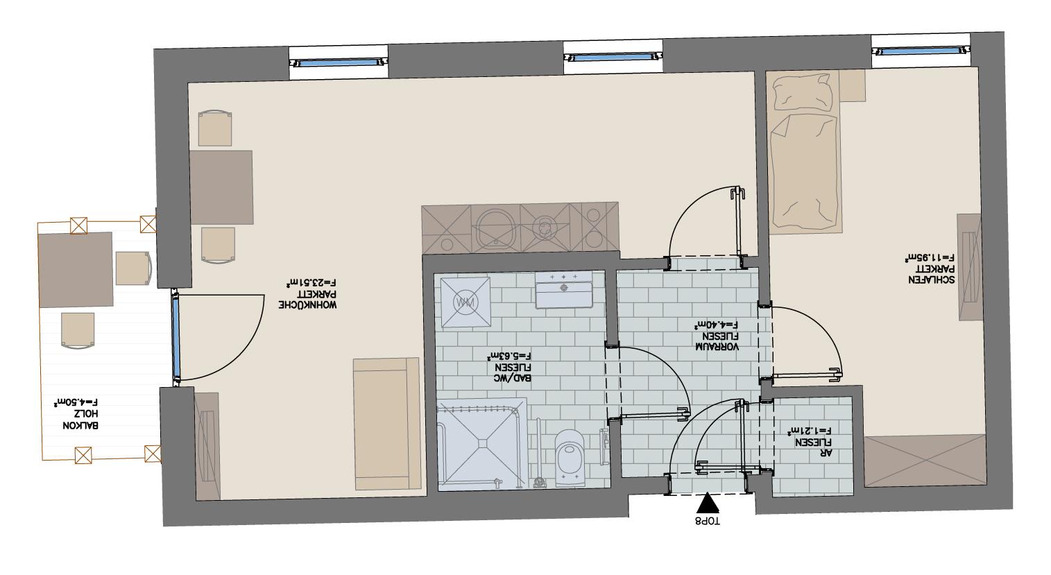 Betreutes Wohnen: Geförderte Neubauwohnung mit Balkon Betreutes Wohnen: Geförderte Neubauwohnung mit Balkon